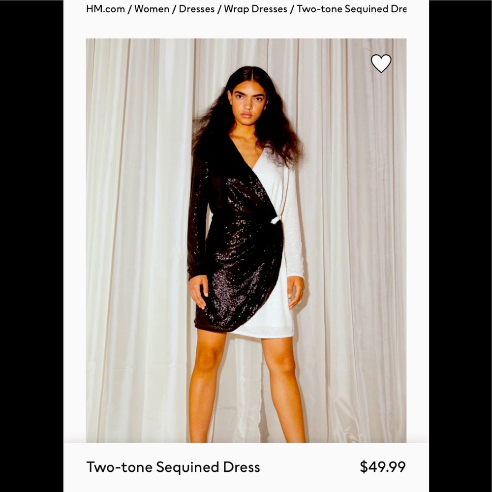 BNWT H&M sequin dress